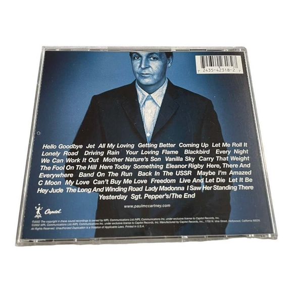 CD Paul McCartney ‎- Back In The U.S. - Picture 2 of 2